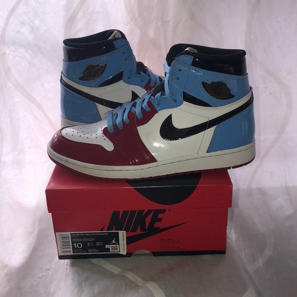 “UNC to Chicago” Air Jordan 1 Fearless